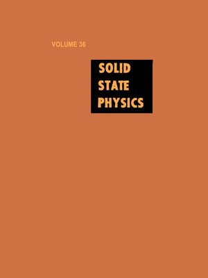 cover image of Solid State Physics